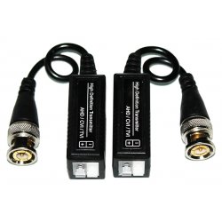 PROFICON CCTV HD BALUN UTP σε BNC οικονομικός προσαρμογέας υψηλής ποιότητας 